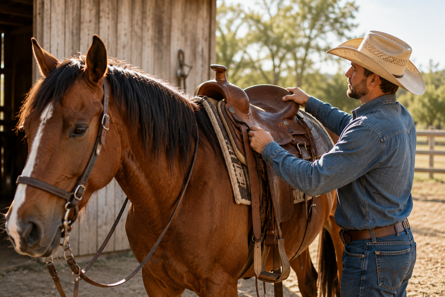 Rider on horseback finding their riding path with Start Western Riding